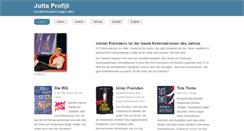Desktop Screenshot of juttaprofijt.de